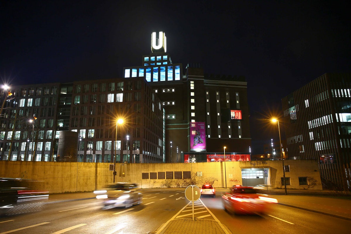 Dortmunder U bei Nacht