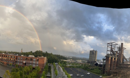 Hochofen Regenbogen